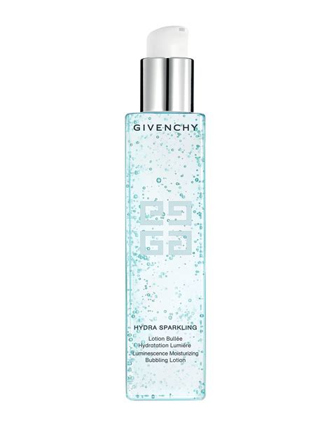 givenchy luminescence moisturizing bubbling lotion|HYDRA SPARKLING .